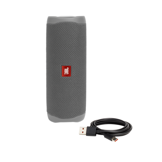 JBL Flip 5 - Grey - Portable Waterproof Speaker - Detailshot 1 image number null